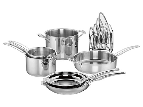 10 Best Space-Saving & Stackable Cookware Sets Reviews for No-Messy Kitchen